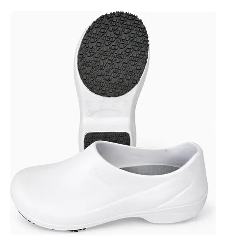 Sapato Moov Limpeza Hospital Antiderrapante Ca 52380 Branco