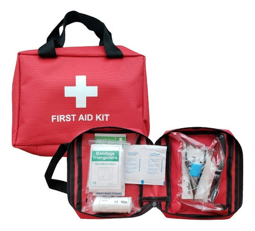 Blekrasi Botiquín outdoor Kit Primeros Auxilios Portátil Tipo Bolsito 152pcs