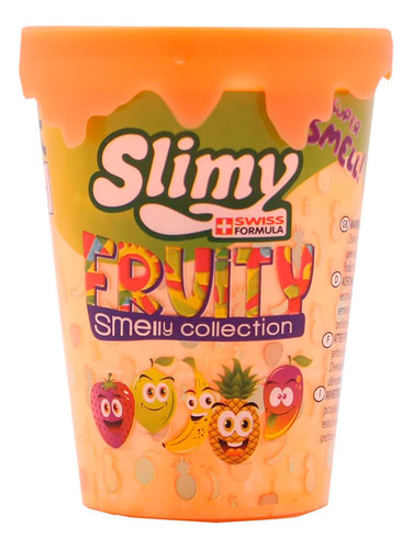 Slimy Slime Fruity 80gr Naranja