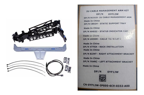 2u Cable Management Arm Kit Dell 0yf1jw