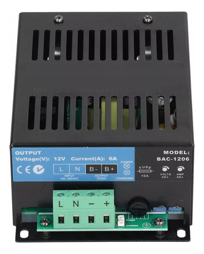 Cargador De Bateria Fondo Flote Grupo Electrógeno 12 V