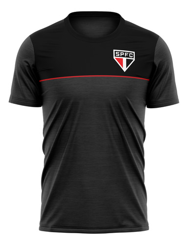 Camiseta Braziline Tress São Paulo Masculino - Preto