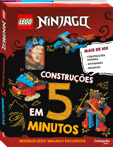 Livro Lego Ninjago: Construções Em 5 Minutos