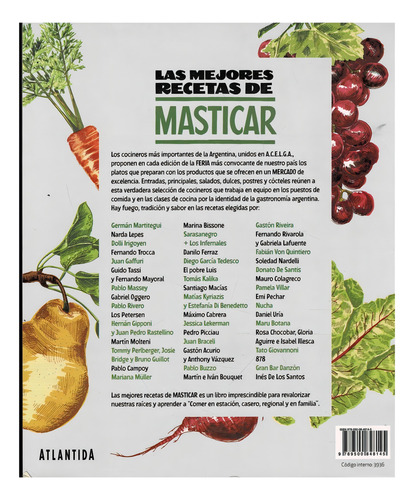 Las Mejores Recetas De Masticar - Editorial Atlántida