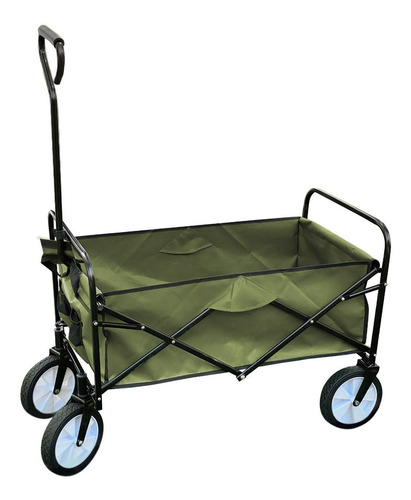 Imagen 3 de 7 de Carro Plegable Portatil Compras Zorra Camping Jardín Playa