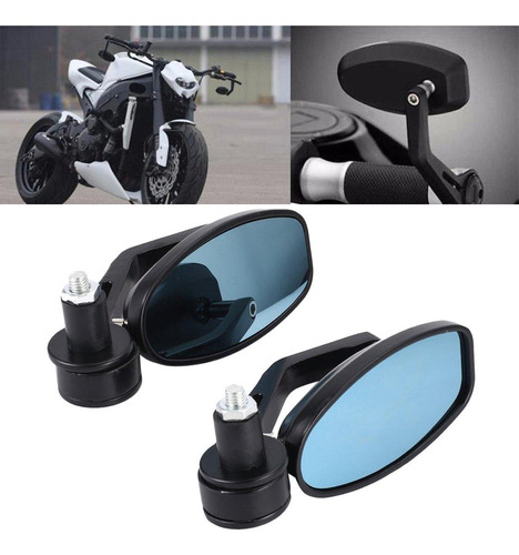 Rear View Side Mirrors For 7/8 Da Motorcycle