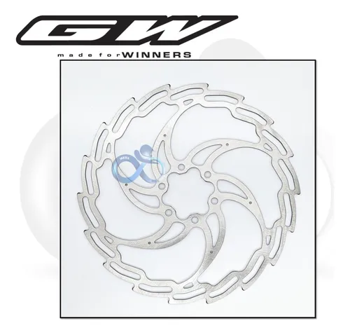 Disco Rotor Gw Freno Bicicleta 6 Tornillo 180mm Super Ligero