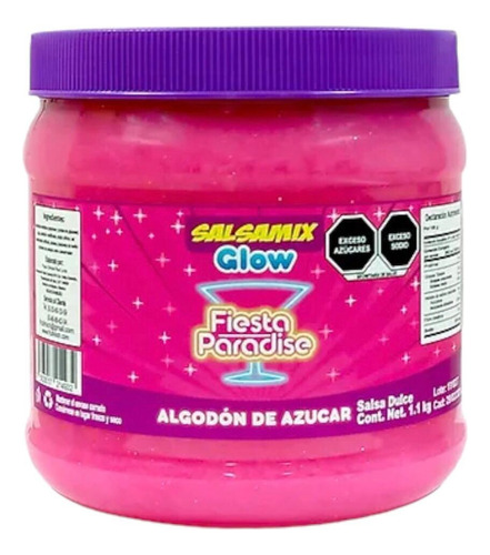 Salsa Mix Algodón Azúcar 1.1kg Escarchar Michelada Coctel