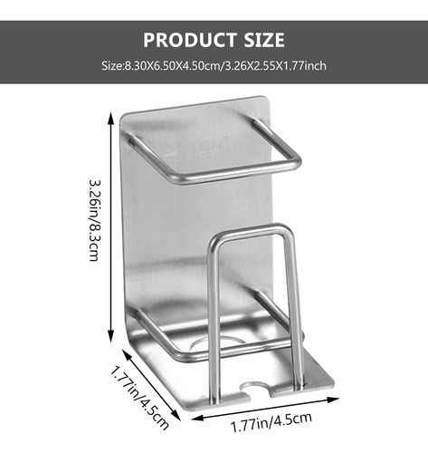 Estante Para Cepillos De Dientes De Pared, Baño, Acero Inoxi