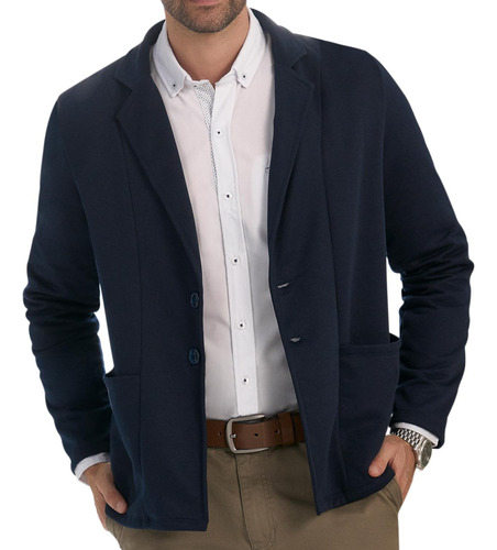 Blazer Andres Azul Osc Para Hombre Croydon