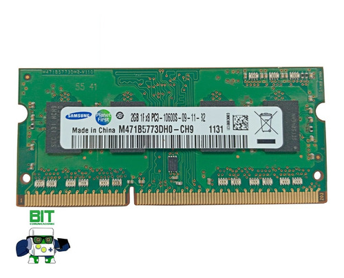 Memoria Ram Samsung Ddr3 2gb 1333mhz 1.5v M471b5773dh0-ch9