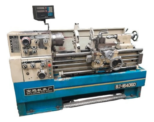 Torno Paralelo Usado Baoji L-1640 Con Accesorios (Usado)