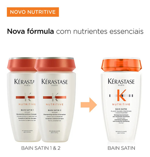 Kérastase Nutritive Bain Satin Shampoo 250ml