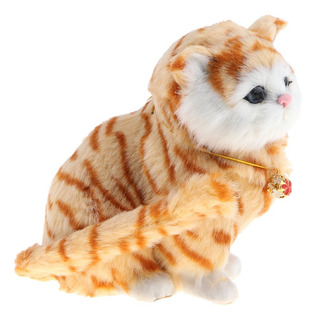 gatos de peluche que parecen de verdad