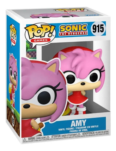 Funko Pop! Games: Sonic The Hedgehog - Amy Rose #915