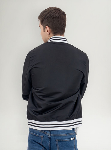 Chamarra Para Hombre Quarry Bomber Bordada