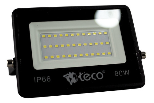 Lampara Reflector Led 80w Luz Blanca Extra Plano