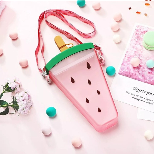 Cantimplora De Frutas- Botella De Agua- Frutas Kawaii 320 Ml