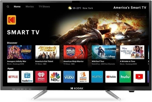 Smart Tv 4k Uhd Led 50 Pulgadas Hdmi Netflix Youtube Usb Kodak