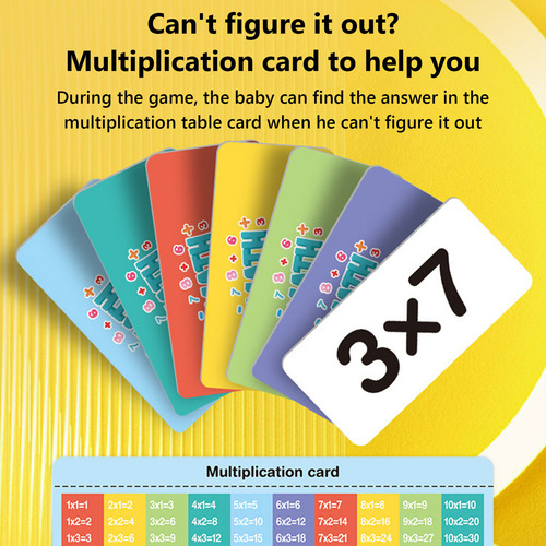 Juego De Mesa De Multiplicación De Nueve A Nueve, Traje De J