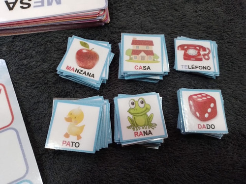 Silabario Juego Didáctico Lecto Escritura
