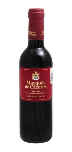 Pack De 2 Vino Tinto Marques De Caceres Crianza 375 Ml