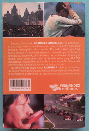 Diccionario Academia Avanzado De La Lengua Española (Usado)