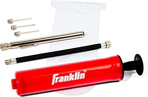 Kit Mantenimiento De Balones Con Inflador Marca Franklin 