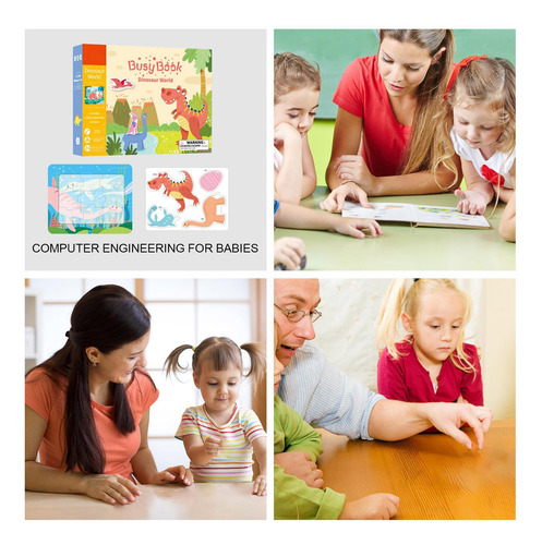 Libro De Actividades Para Niños Libro Ocupado Para Niños Jug