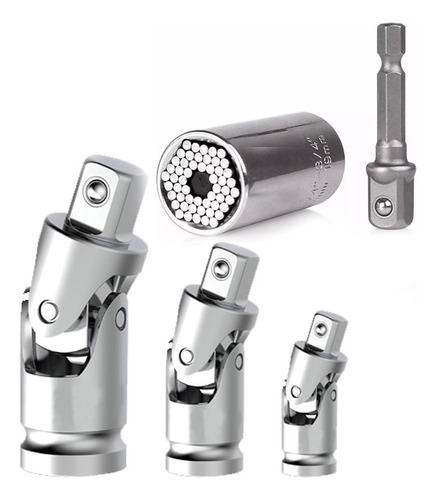 Copa Universal + Adaptadores Flexible Universal Para Ratchet