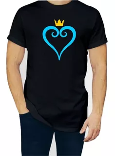 Playera Kingdom Hearts Sora Crown Heart Hombre
