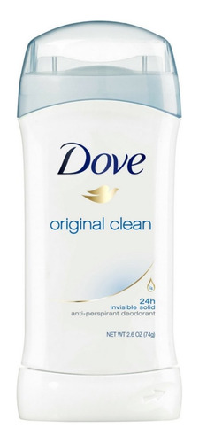 Desodorante En Barra Dove Original Clean  74g Importado Usa