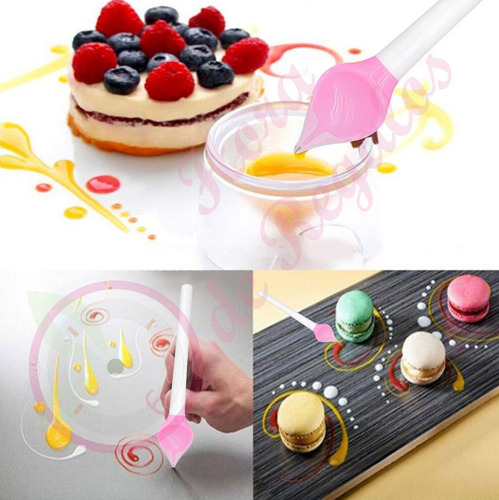Cuchara Embudo Para Chocolate Decoración Repostería Bombones