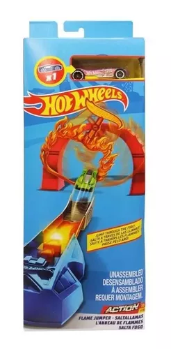 Pista de Carrinhos Hot Wheels - Acrobacias - Salta Fogo - Mattel -  superlegalbrinquedos