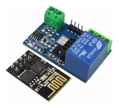 Módulo Wifi Esp8266 Esp-01 Con Relay, Arduino, Electrónica