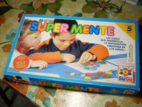 Juego Súper Mente  Para 5 Años  Didactico