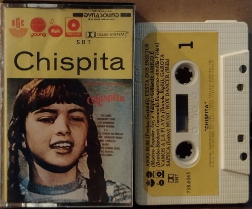 Fita K7 Chispita 1984 Sbt