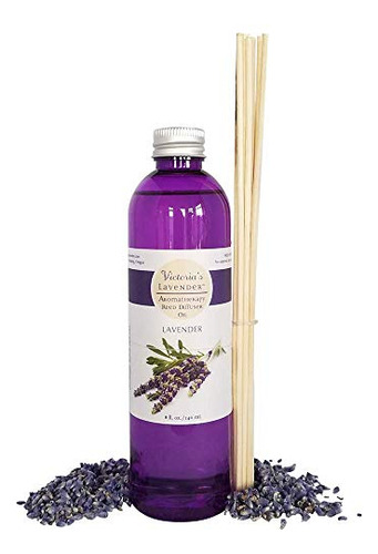 Recambio Difusor De Aceite Esencial De Lavanda - 8oz.