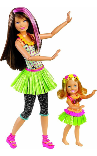 Barbie Sisters Hula Dance Skipper And Chelsea De 2011