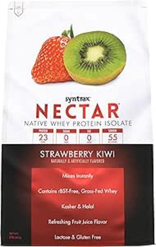 Nectar Whey Isolado 900g Morango E Kiwi - Syntrax