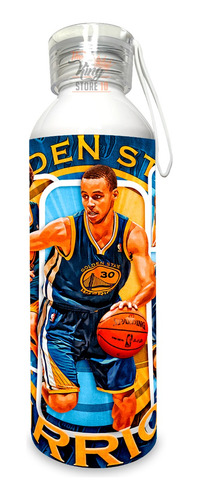 Poleron Con Cierre + Botella Metalica, Diseño Original De Golden State Warriors, Agua, The King Store 10