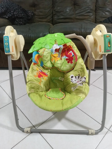 Imagen 2 de 2 de Silla Mecedora De León Para Bebés