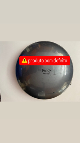 Robô Aspirador De Pó Philco Asp Pas01c Com Defeito Leia Prateado (Usado)