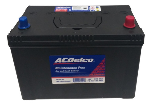 Bateria 75 Ah Positivo Derecho Acdelco 