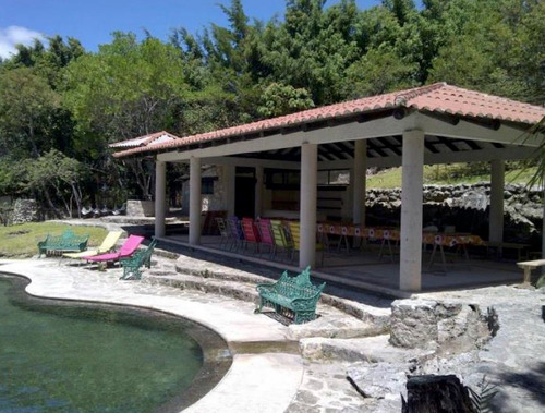 Hermoso Complejo Con 3 Casas, Alberca Y Palapa En Uninajab