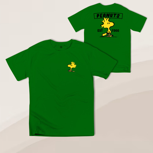 Playera Snoopy Peanuts 07 Woodstock Emilio Adulto Unisex
