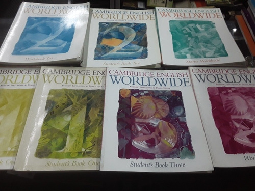 Libros De Inglés Cambridge English Worldwide Lote X7 Titulos