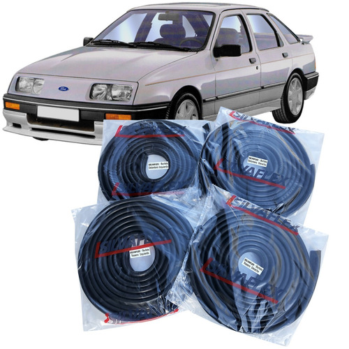 Burletes 4 Puertas Ford Sierra 4p (kit 4 Unidades)