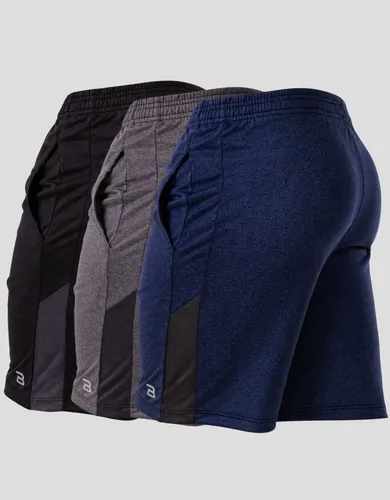 Kit 3 Bermuda Masculina Treino Academia Dry Fit Confortável