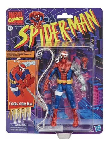 Cyborg Spider-man Marvel Legends Retro Collection 6
